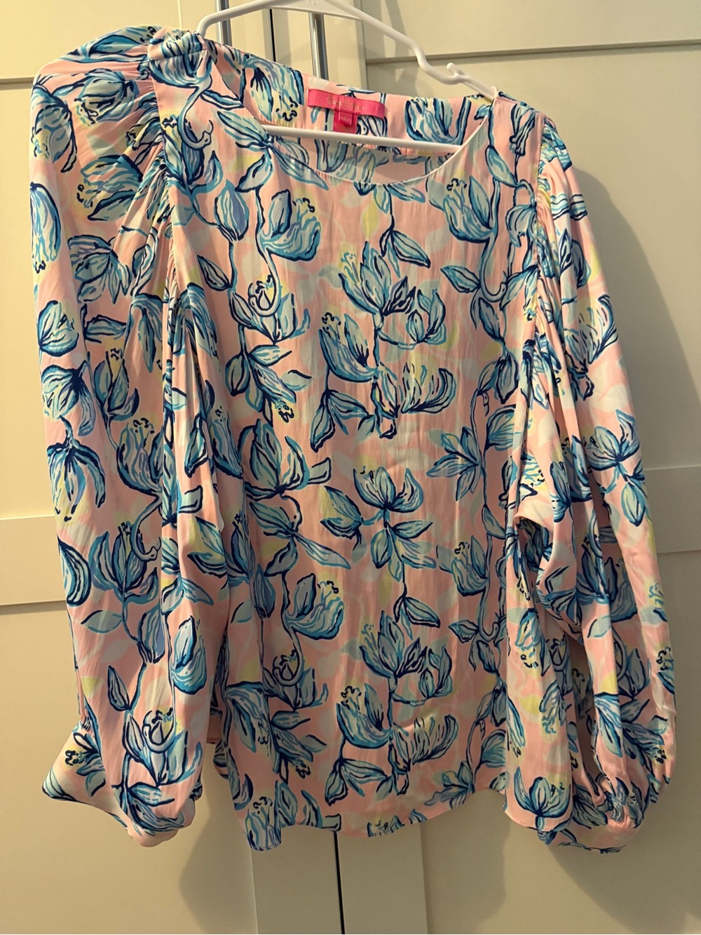 Likly Pulitzer Puff-Sleeve Blouse